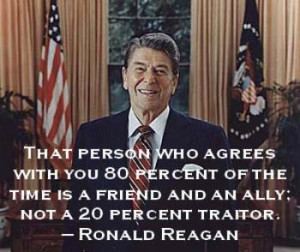 Do you feel real conservatives need to stand together no matter what??