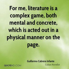 Guillermo Cabrera Infante Top Quotes