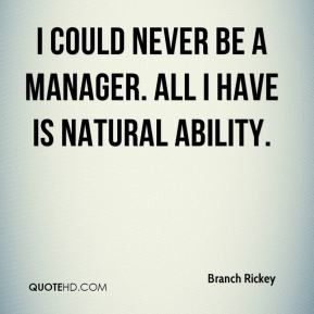 Natural ability Quotes