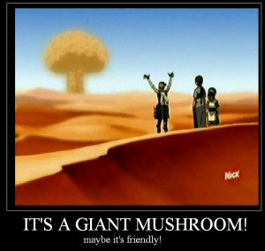 Avatar: The Last Airbender giant mushroom