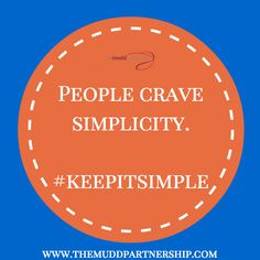TMP Tip: simplicity #quote #Change #Business #Tips #Management # ...