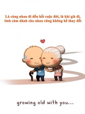 wanna grow old with you :333