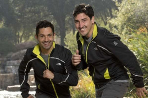 harley rodriguez and jonathan knight of the amazing race premiering