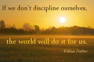 The Power of Self Discipline quote