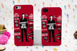 -quotes-Blood-Red-Detective-Sherlock-Holmes-Style-Hard-White-Skin ...