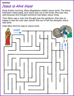 Jesus Resurrection Maze