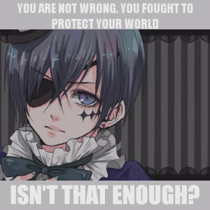 Black Butler Anime Quotes About Life