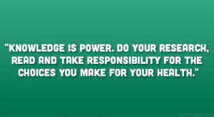 Go Back > Gallery For > Take Responsibility For Your Health