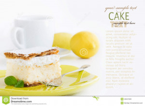 Vanilla Custard Cake Mom