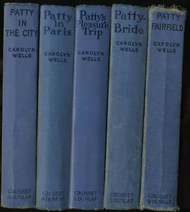 Wells Carolyn Collection of 5 Patty Books HB No DJ Later