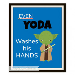 Star Wars Bathroom Prints - 