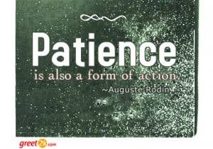 Patience Quotations