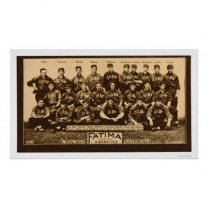 Chicago Cubs Baseball Poster