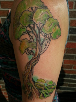 be worked onto this tree to start my rainforest back? #Ferngully tree ...