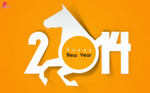Happy New Year 2014 Horsehead Resolution Pictures Card