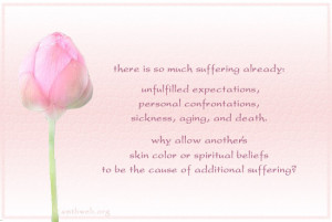 There is so much suffering already: Unfulfilled expectations, Personal ...