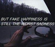 car, fake happiness, quotes, sad, sad quotes, smoke, smoking, follow ...
