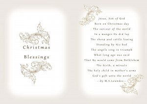 Christmas Verses & A Free Christmas Verse Insert