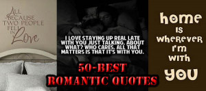 50 Best Romantic Quotes