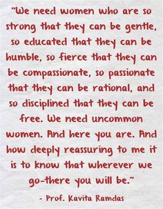 by Professor Kavita Ramdas from Mount Holyoke College.