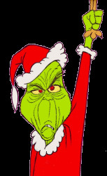 You're a rotter, Mr. Grinch.