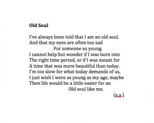 Old Soul by Liz