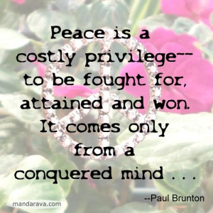 Peace Quotes Famous Top Kootation