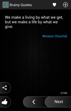 Brainy Quotes and Sayings - screenshot