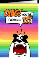 OMG! you’re turning 17! card - Product #202668