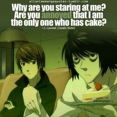 death note quote l lawliet light yagami kira more death note quotes ...