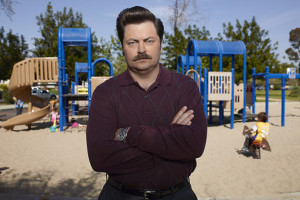 The 'Parks and Recreation' boss isn't worried about Ron Swanson (Nick ...