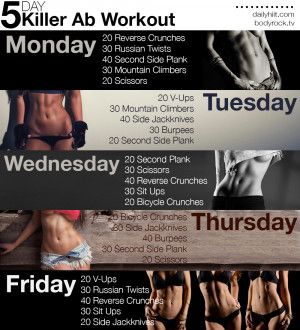 Day Killer Ab Workout