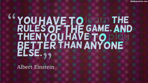 Albert Einstein Quotes HD Wallpaper