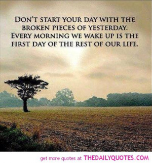 Don’t Start Your Day With………..