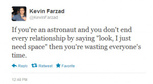 astronaut, funny, love, quote, quotes, relationship, space, text ...