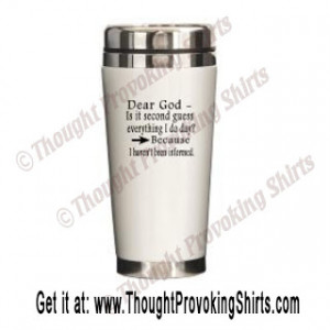 ... items with this design in our Second Guess Everything Quote section