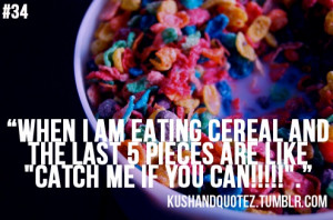 funny cereal quotes