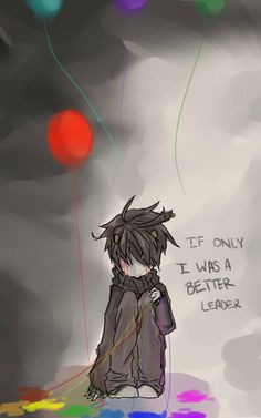 suggest listening to a sad song, perhaps 