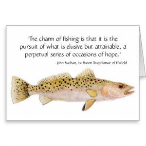 Fishing Quotes Cards & More