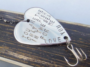 READY TO SHIP Christmas Gift for Husband Personalized Fishing Lure for ...