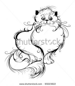 Draw Cartoon Persian Kitten Yes Cats Are Known For