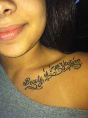collar bone tattoo Bones Tattoo 3, Collar Bone Tattoos, Quote, Tattoo ...