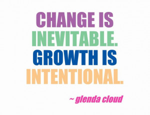 Change is inevitable....