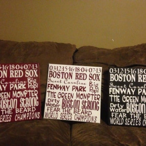 Red Sox various colors from Rebecca Henry for $25 on Square Market