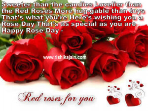 The Valentine Week Is Going On. Today Is Rose day Lovers Exchange ...