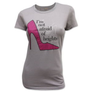 Sex and the City Not Afraid of Heights T-shirt