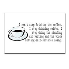coffee:long quote Postcards (Package of 8) for