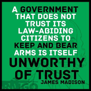 UNWORTHY OF TRUST... James Madison Quote