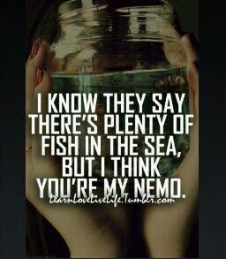 know they say there's plenty of fish in the sea but i think you;re ...