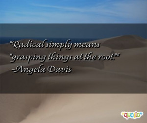 Radical simply means 